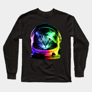 Astronaut cat Long Sleeve T-Shirt